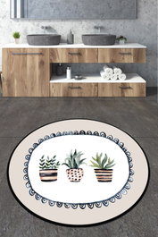 Mijölnir Guipure Circle Djt 100 Alfombrilla de Baño Multicolor